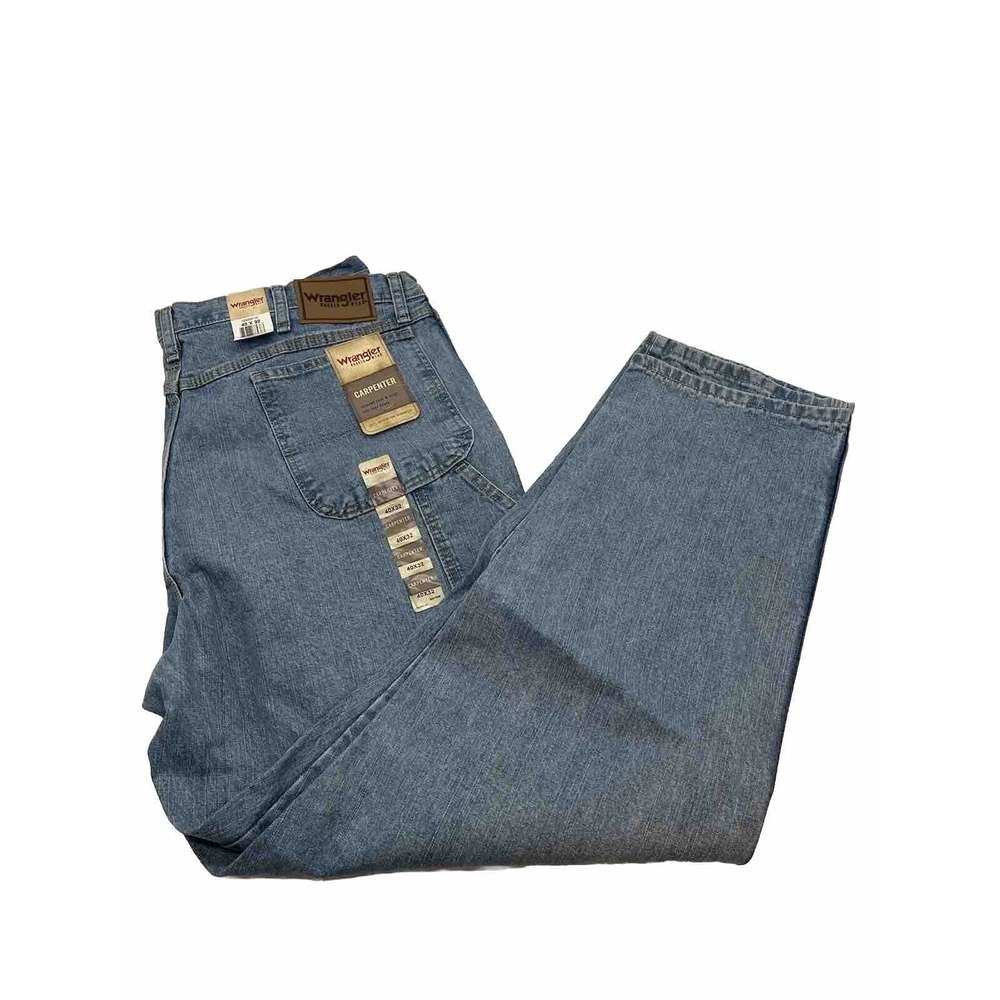 Wrangler Authentics Mens Classic Carpenter Jeans 40x32